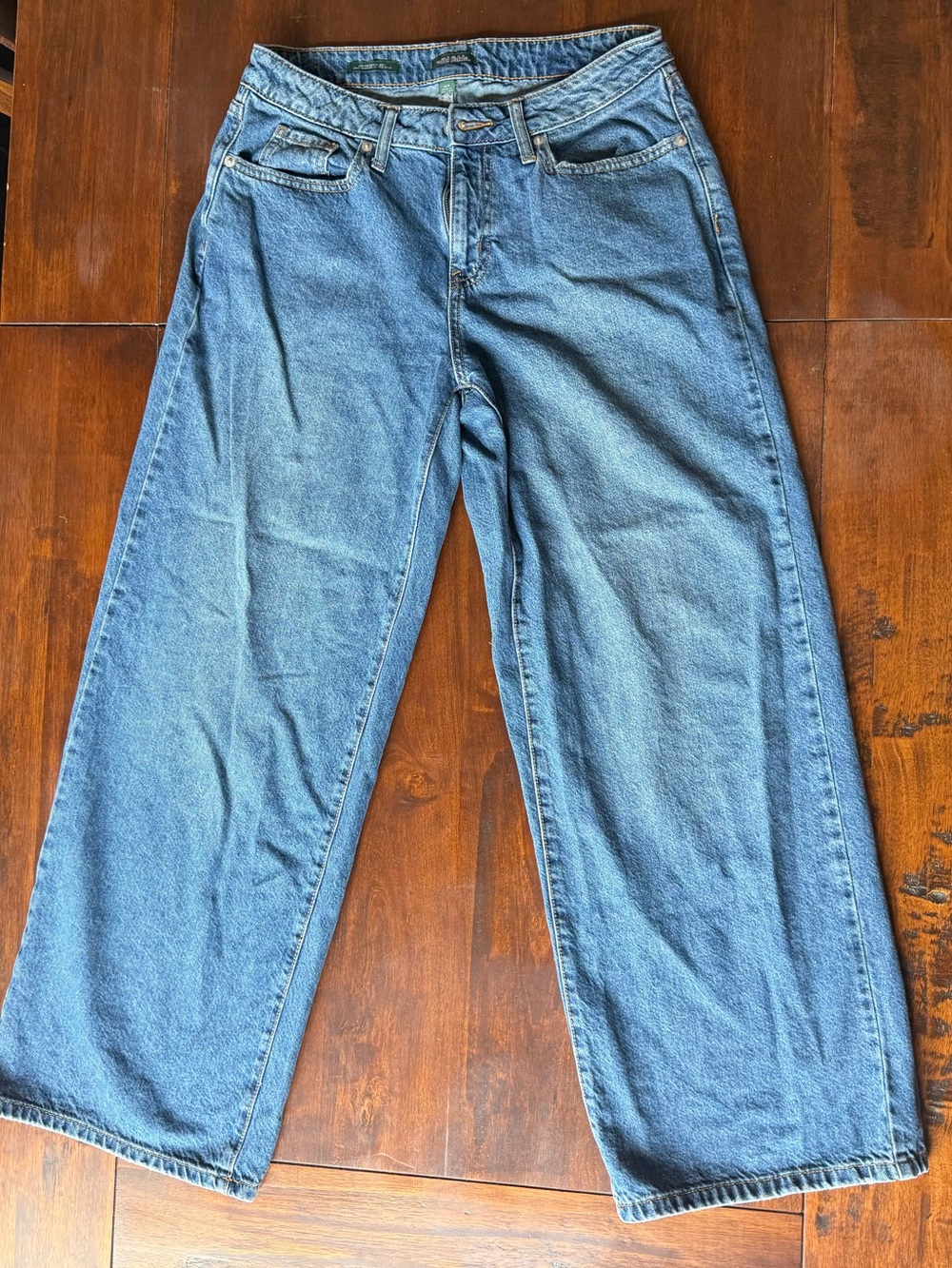 Wild Fable Low Rise Baggy Blue Jeans Size 6/R
